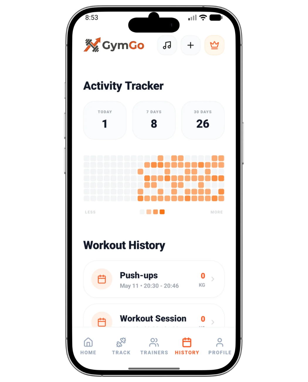 GymGo Nutrition Tracker